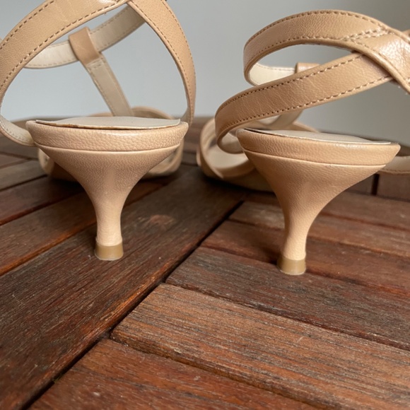 Nine West nude colour sandals size 6 1/2 - Picture 6 of 6